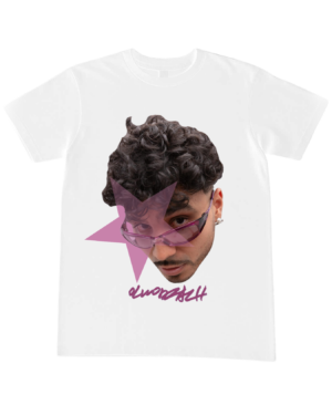 playera blanca alvaro diaz cara estrella firma