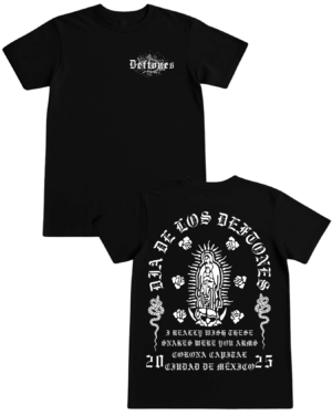 playera negra dia de los deftones virgen